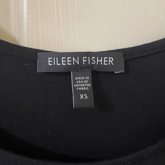 Eileen Fisher Bubble Hem Rayon and Lycra Dress Size XS - Picture 6 of 6
